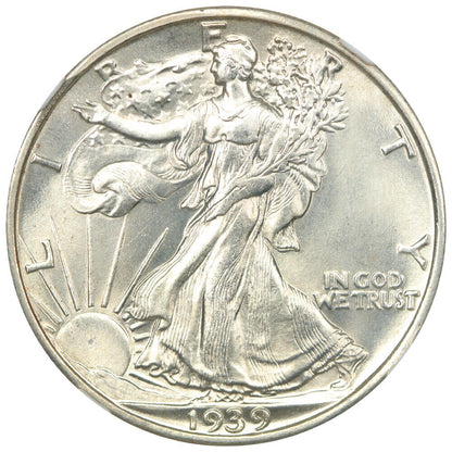 1939-S 50C PCGS MS67 - Walking Liberty Half Dollar - Spectacular Gem