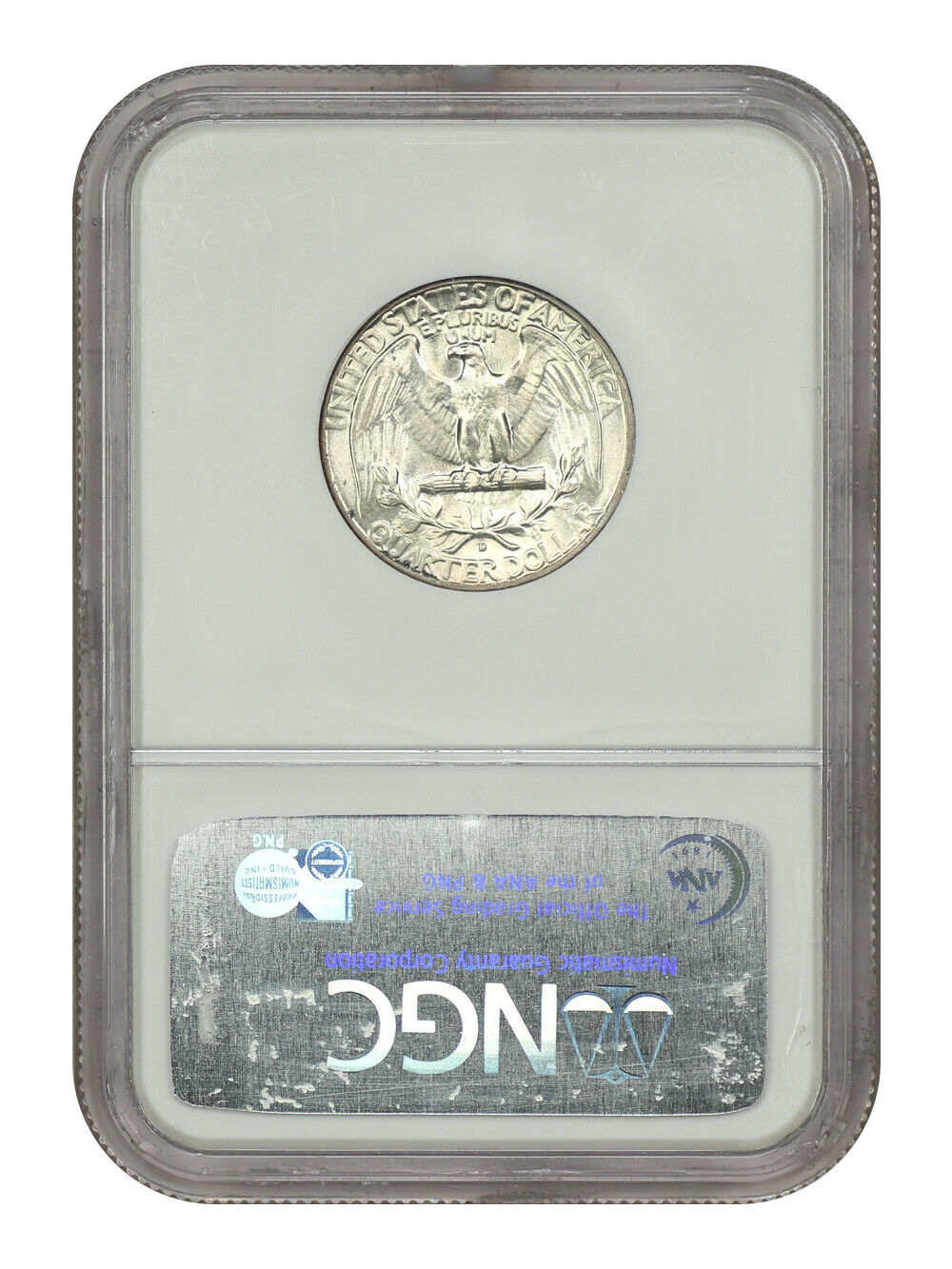 1950-D 25C NGC MS67 - Washington Quarter