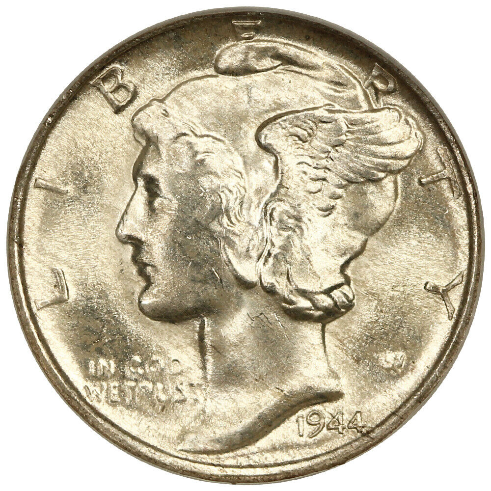 1944-D 10C NGC MS66FB