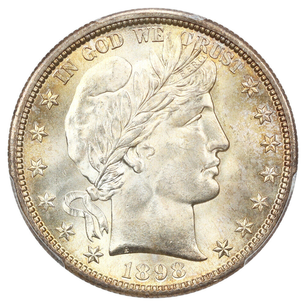 1898-S 50C PCGS MS66+ ex: D.L. Hansen