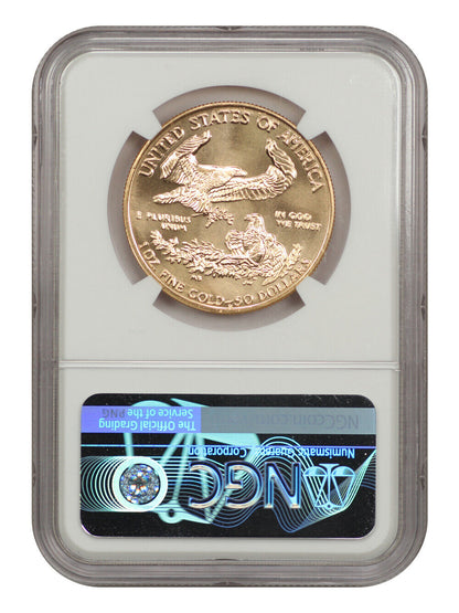 1995 $50 Gold Eagle NGC MS70