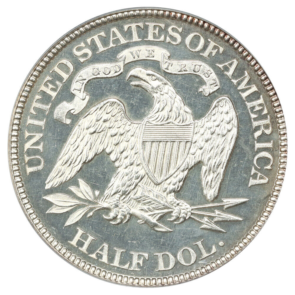 1890 50C PCGS PR62CAM - Liberty Seated Half Dollar