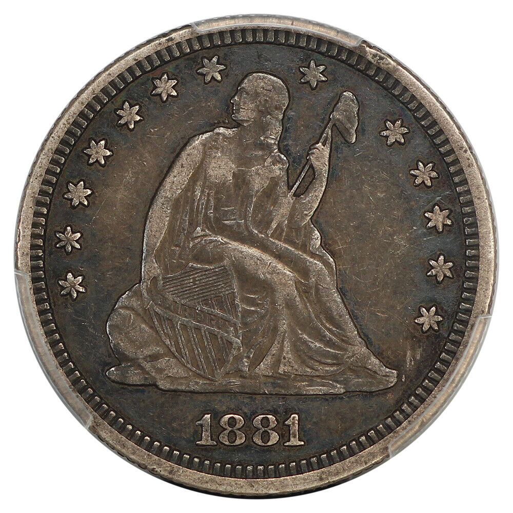 1881 25C PCGS PR35 - Liberty Seated Quarter