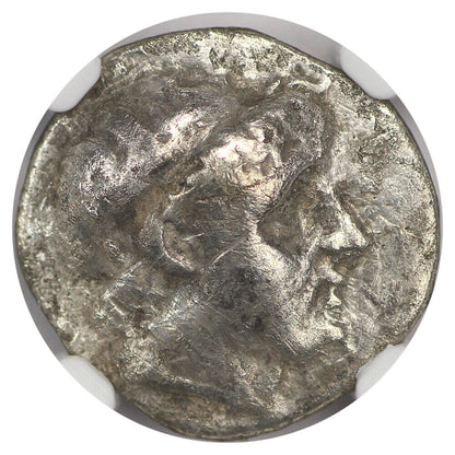 Ancient Greek: Antiochus I (281-261 BC) AR Drachm NGC Fine (Seleucid Kingdom)