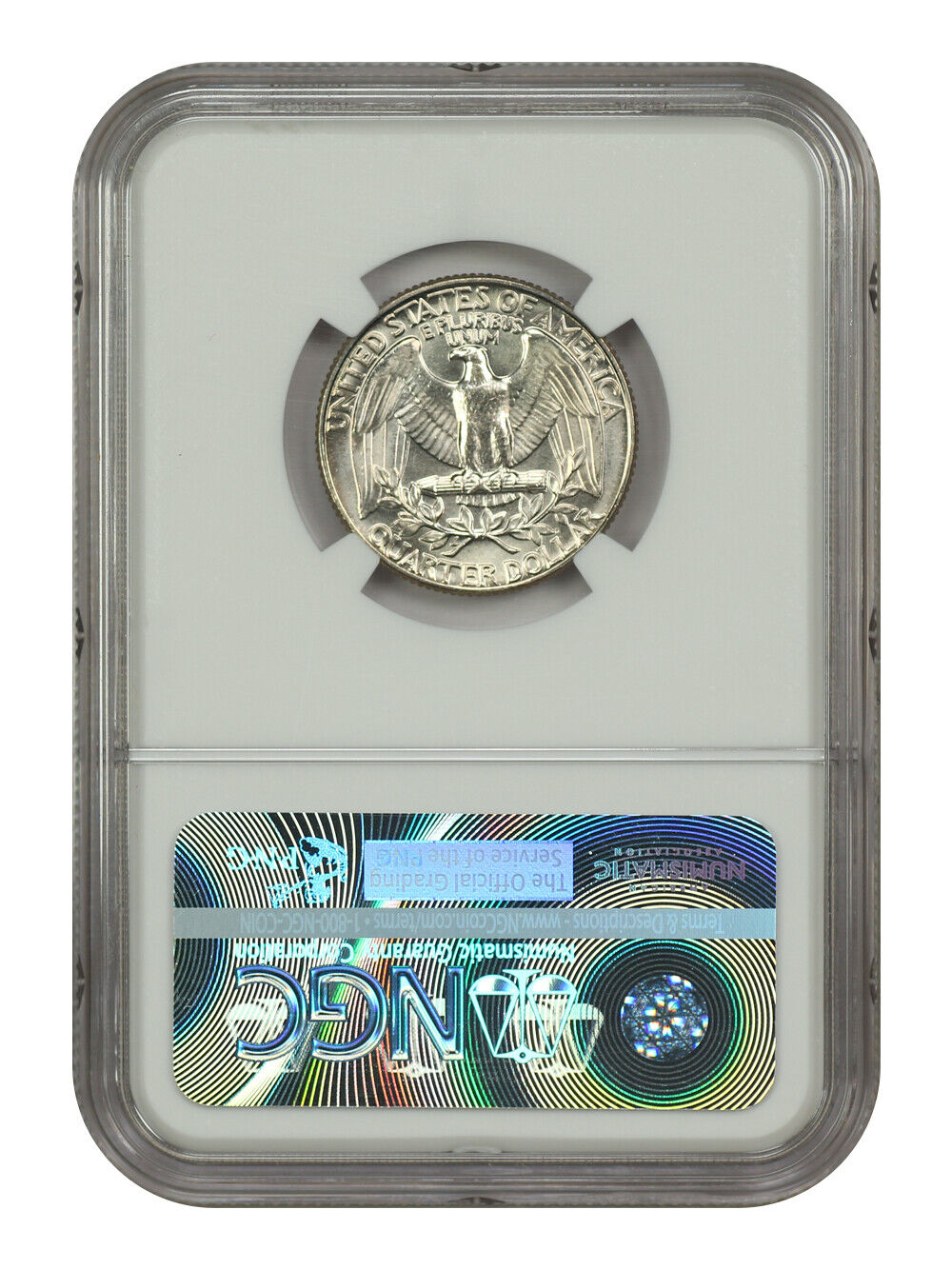 1991-P 25C NGC MS67 - Washington Quarter