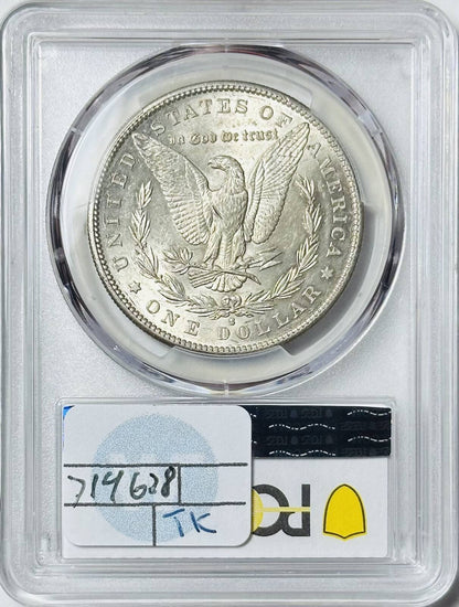 1890 S Morgan Silver Dollar PCGS AU-58