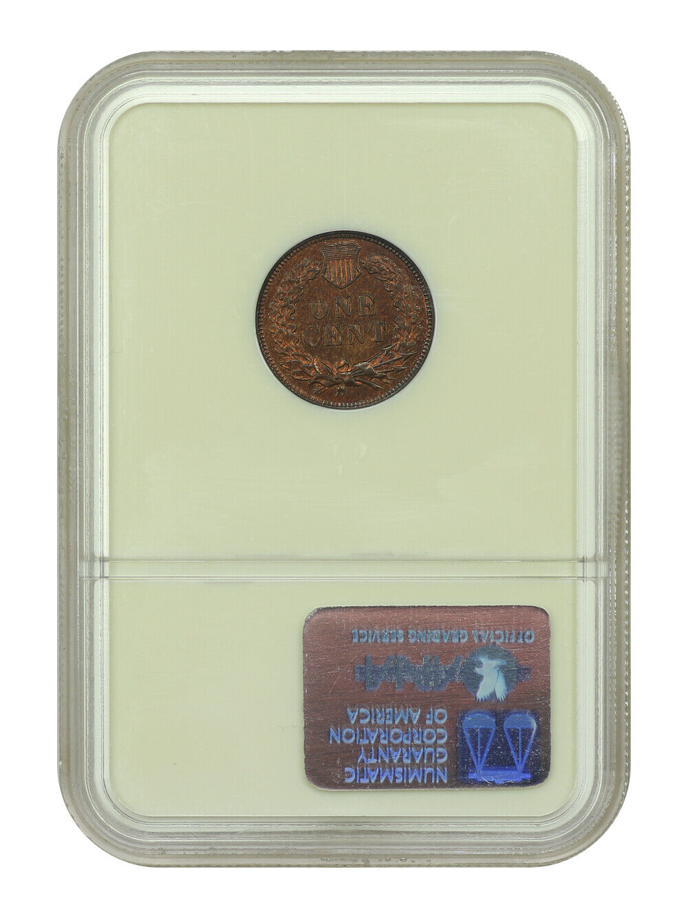 1876 1C NGC PR65RB - Indian Cent