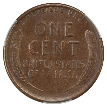 1917-S 1C CACG MS62BN - Lincoln Cent (Wheat Reverse) - Popular Early S-Mint