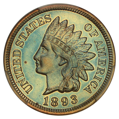 1893 1C PCGS PR66BN