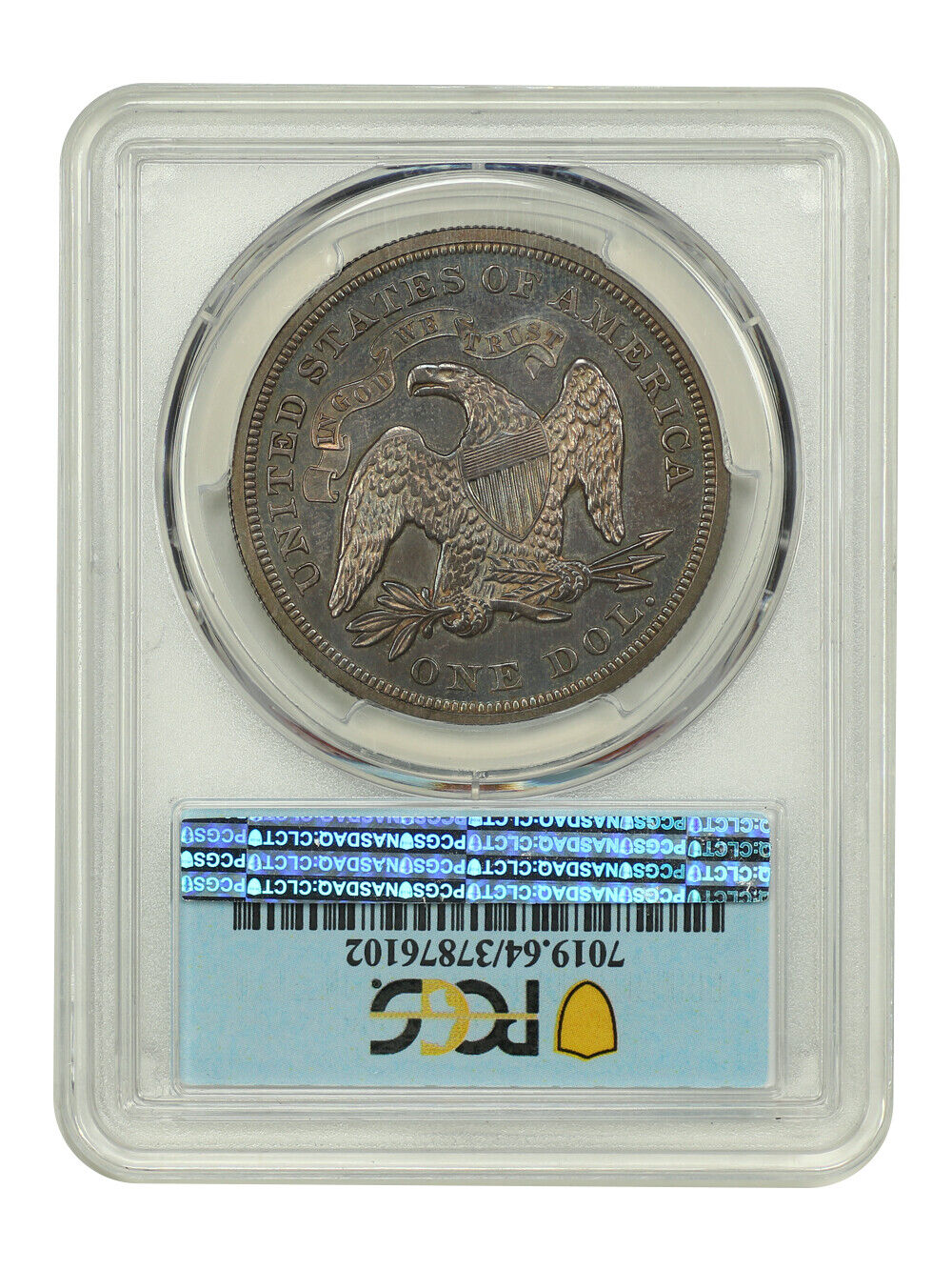 1871 $1 PCGS PR64 ex: D.L. Hansen