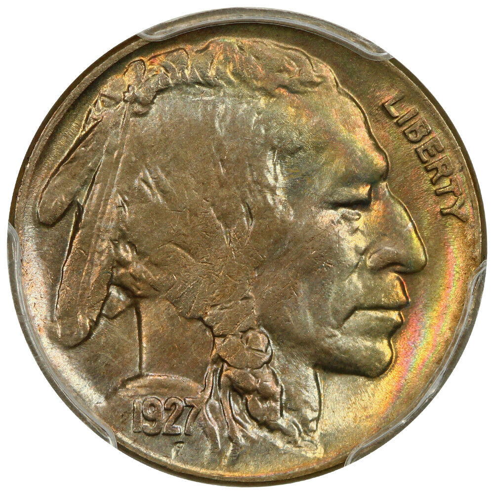 1927-D 5C PCGS MS65 ex: D.L. Hansen