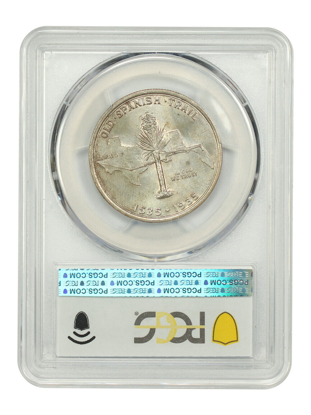 1935 50C Spanish Trail PCGS MS65 - Classic Silver Commemorative