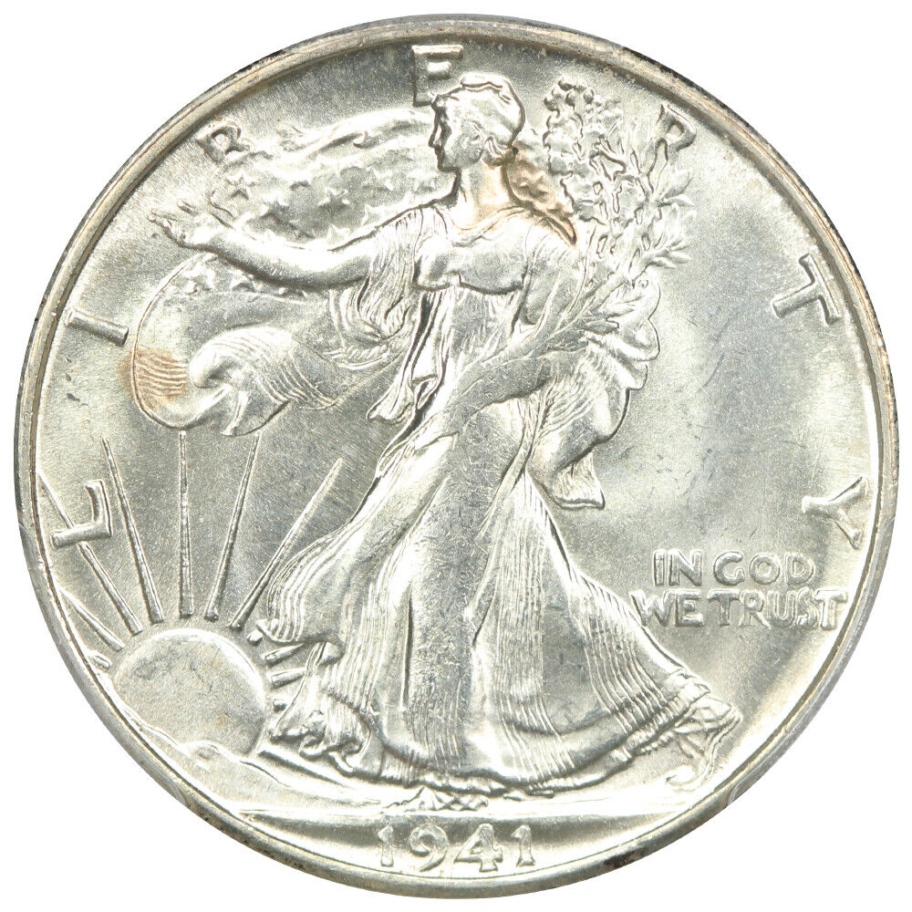 1941-S 50C PCGS MS64 - Walking Liberty Half Dollar