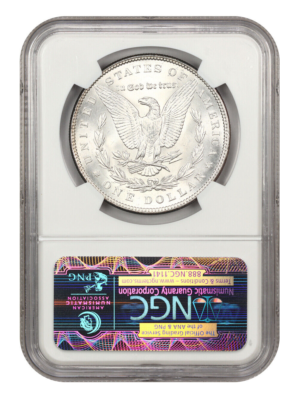 1899 $1 NGC MS63