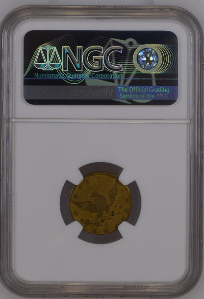 1861 Pvt Tokens - Civil War Tokens Sutlers NGC MS-62 (-65) PA J.A. GARMAN 54 PA.