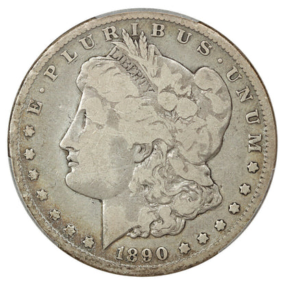 1890-CC $1 PCGS VG08 - Morgan Dollar - Better CC Morgan