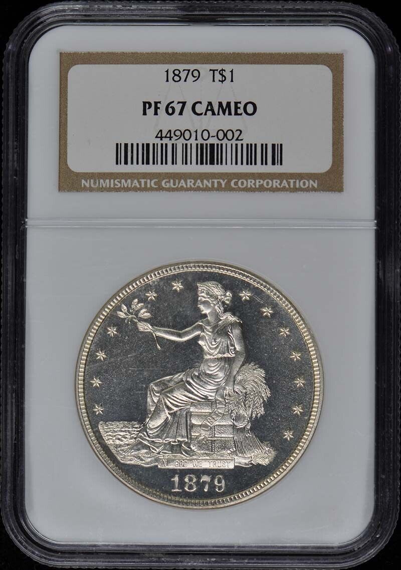 1879 Trade Dollar T$1 NGC PR67CAM