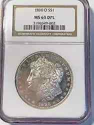 1898 O Morgan Dollar NGC MS-63 DPL  DMPL