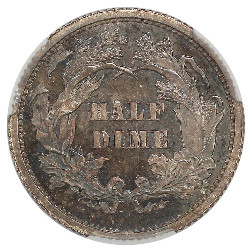 1865 H10C CACG PR66CAM ex: D.L. Hansen - Liberty Seated Half Dime