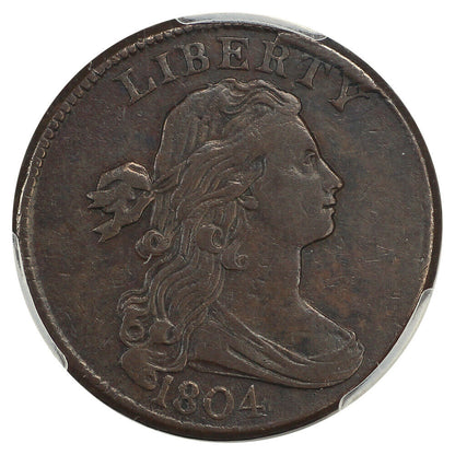 1804 1C PCGS XF40 ex: D.L. Hansen