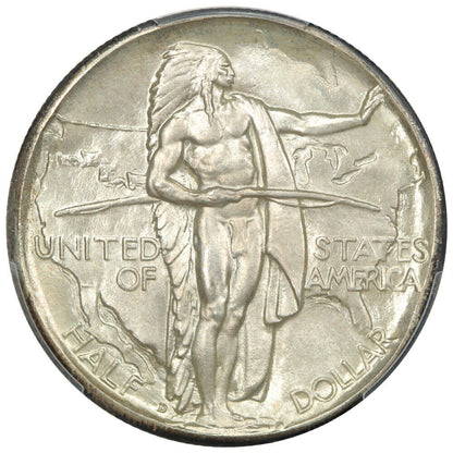 1937-D 50C Oregon PCGS/CAC MS67+ - Classic Silver Commemorative