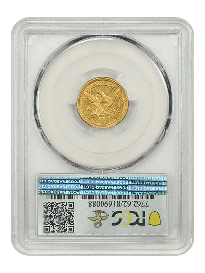 1851-O $2.50 PCGS MS62 ex: D.L. Hansen - Liberty Head $2.5 - Popular O-Mint Gold