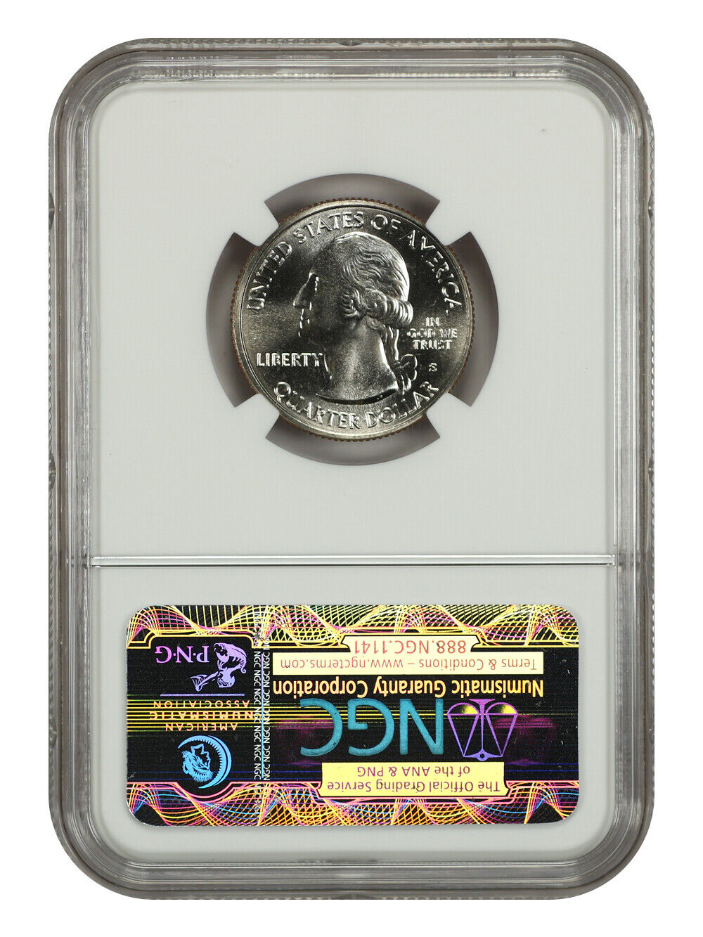 2014-S 25C Arches NP NGC MS67 (Early Releases) - Type 1 - Clad