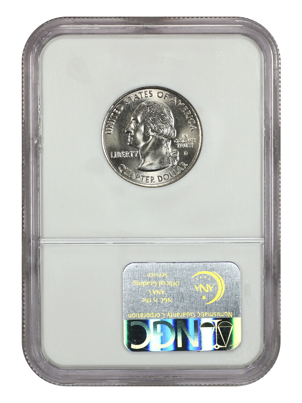 2001-D 25C New York NGC MS68 - Washington 50 States Quarters