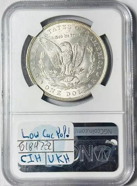 1878 P Morgan Silver Dollar NGC MS-64 7TF CAC