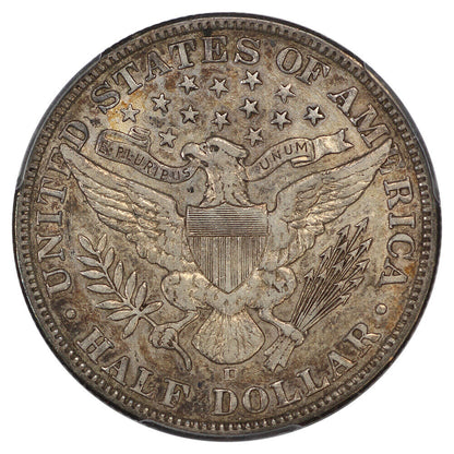 1906-D 50C PCGS XF45 - Barber Half Dollar