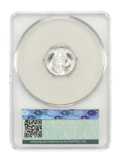 1942-D 10C CACG MS66FB - Mercury Dime