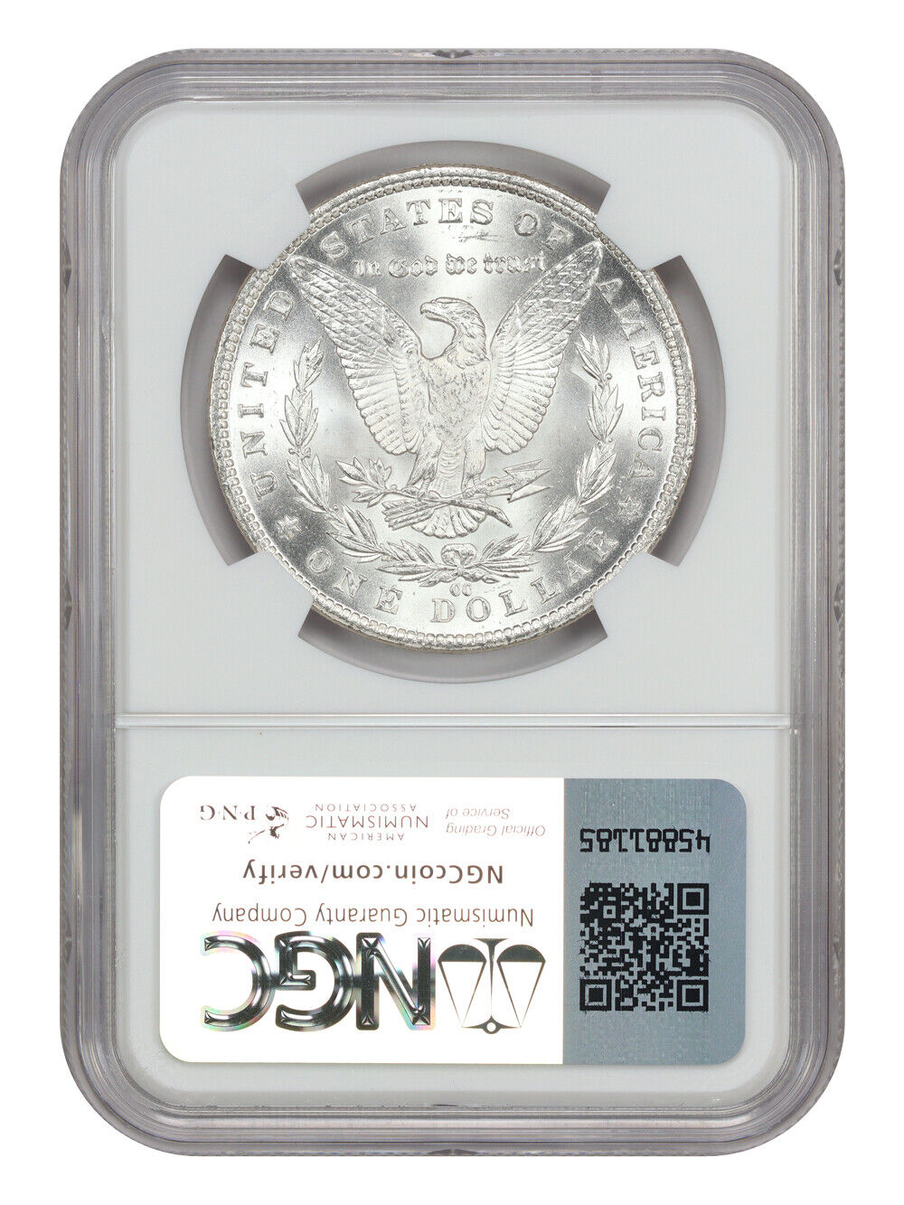 1882-CC $1 NGC MS67 - Morgan Dollar