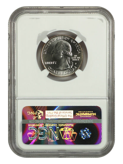 2015-P 25C Blue Ridge Parkway NP NGC MS68 - Type 1 - Clad