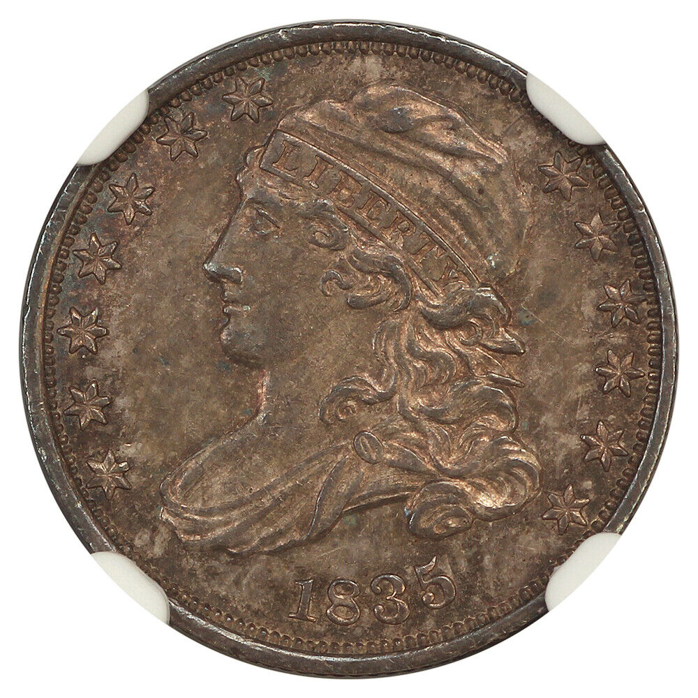 1835 10C NGC MS63 - Capped Bust Dime - Choice Type Coin