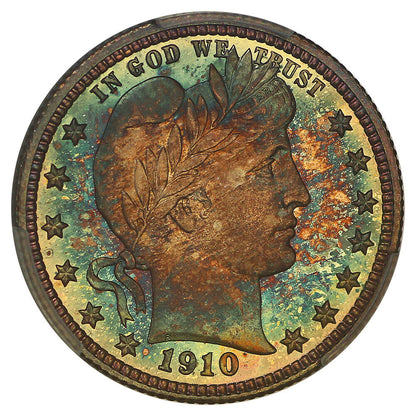 1910 25C PCGS PR68