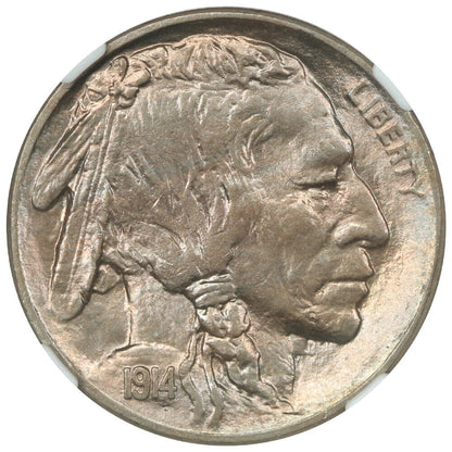 1914 5C NGC MS66+ - Buffalo Nickel