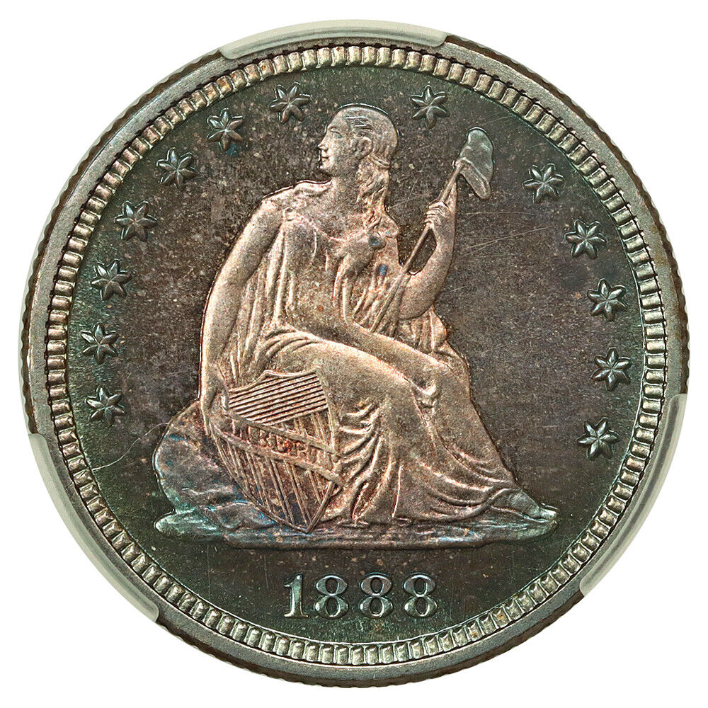 1888 25C CACG PR67CAM ex: D.L. Hansen - Liberty Seated Quarter