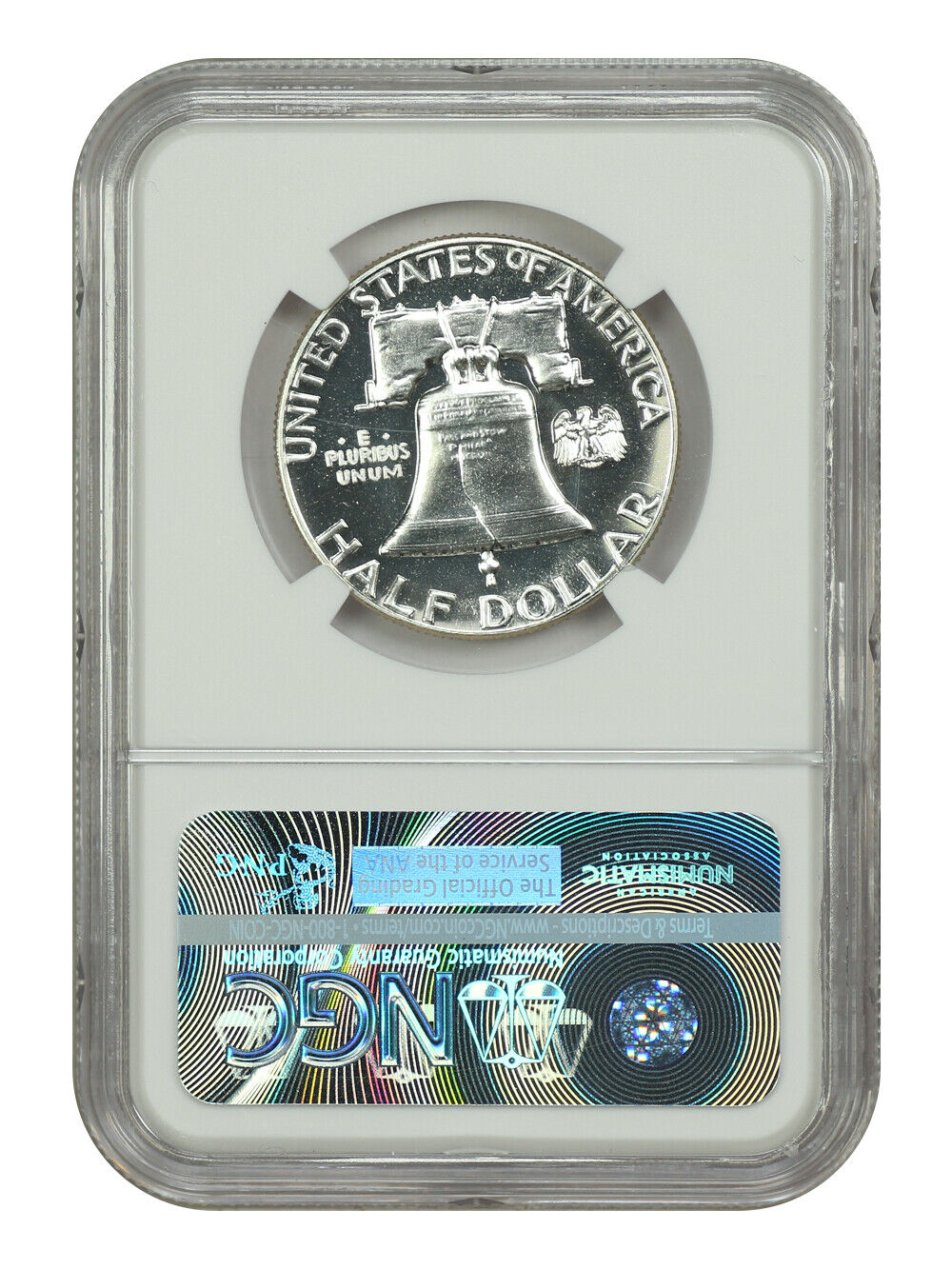 1957 50C NGC PR69 - Franklin Half Dollar