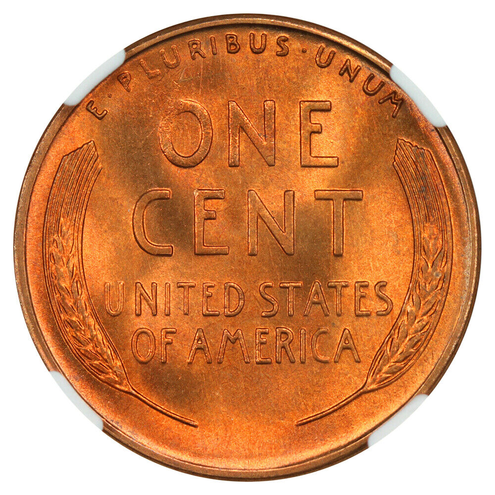 1947-S 1c NGC MS67 RD