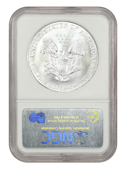 1994 Silver Eagle $1 NGC MS69 (First Strikes)