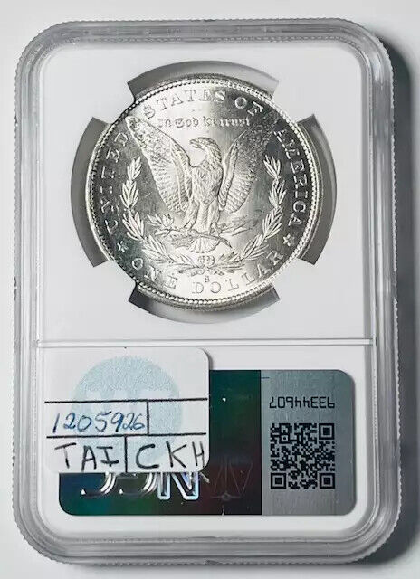 1880 S Morgan Silver Dollar NGC MS-66+ Plus White Morgan!