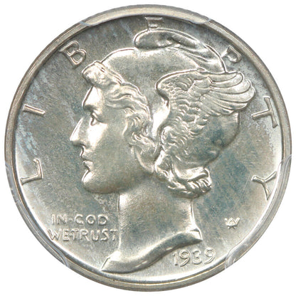 1939 10C PCGS PR64 - Mercury Dime