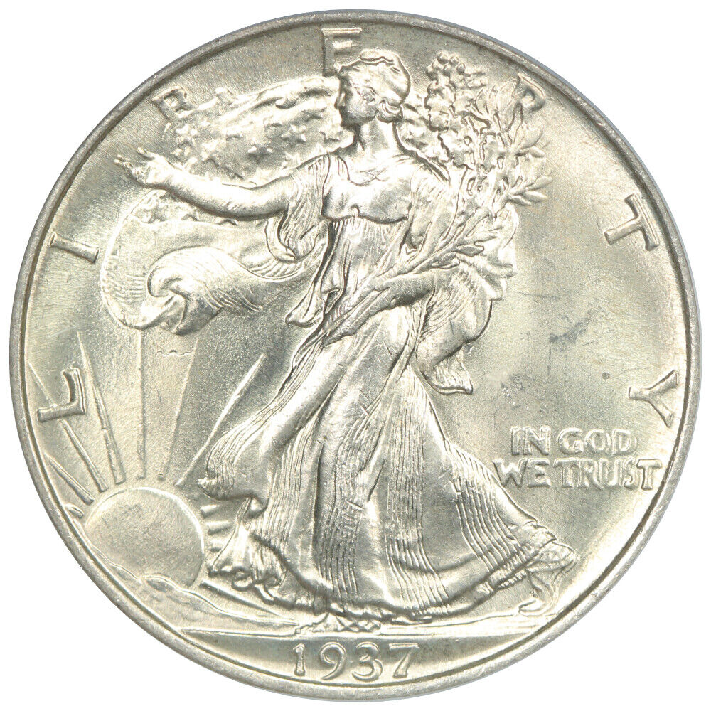 1937 50C PCGS MS65 - Walking Liberty Half Dollar