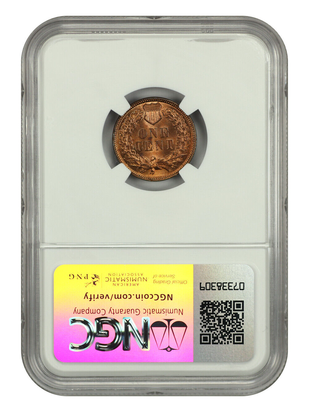 1881 1C NGC MS66RD - Indian Cent