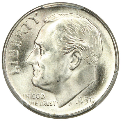 1950-S 10C CACG MS67FB - Roosevelt Dime - Incredible Quality