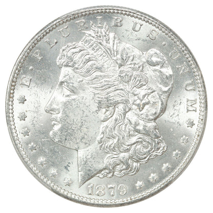 1879-S $1 PCGS MS62 (Reverse of 1878) - Morgan Dollar - Scarce Variety