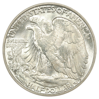 1946-D 50C PCGS MS65 - Walking Liberty Half Dollar