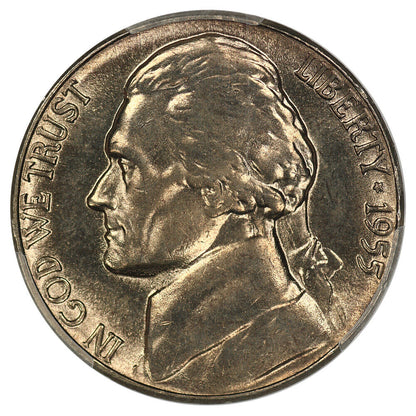 1955 5c PCGS MS66 FS ex: D.L. Hansen