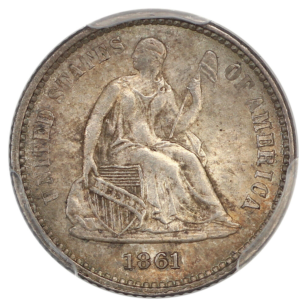 1861 '1/0' H10C PCGS MS64 ex: D.L. Hansen