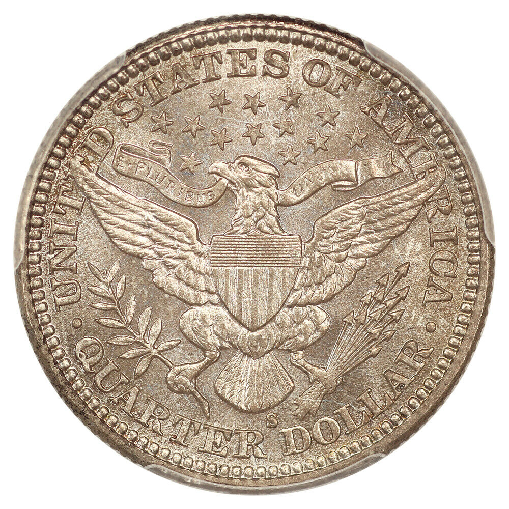 1915-S 25C PCGS/CAC MS67 ex: Eliasberg